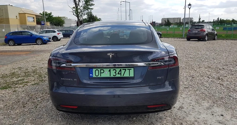 Tesla Model S cena 128700 przebieg: 125209, rok produkcji 2018 z Hrubieszów małe 379